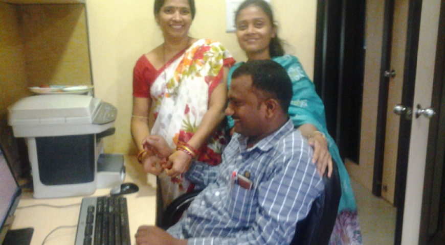 Celebration of Rakshya Bandhan in KN Multiprojects Head Office