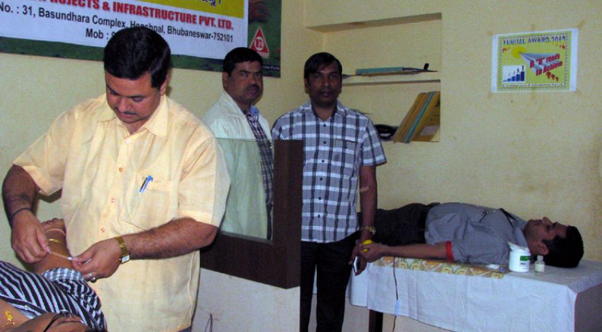 K N Group Organises Successful Blood Donation Camp